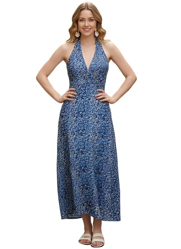 Leriya Fashion Dress for Woman | Elegant Floral Printed | Western Dress for Women | One Piece Maxi | Rayon Western | Women Party
